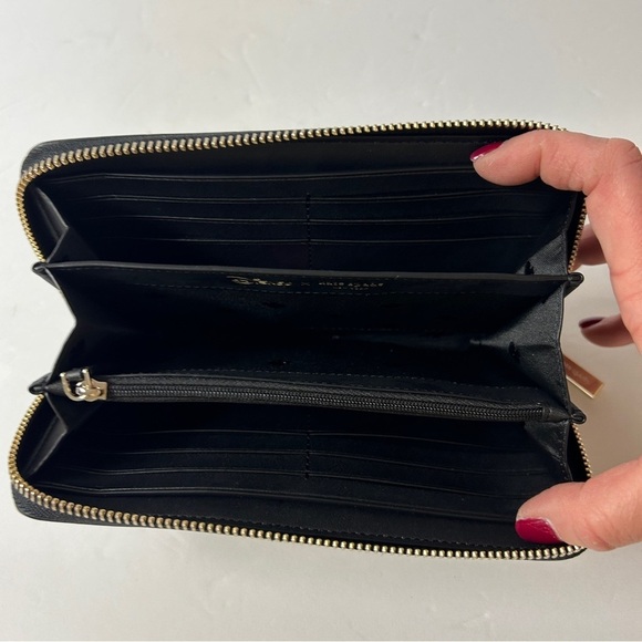 NWT Kate Spade x Disney White Leather Minnie Mouse Large Continental Wallet - Picture 4 of 6